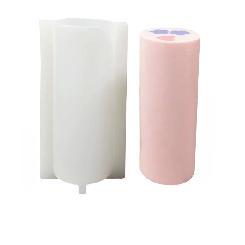 Candle Making Youtube - 大型円筒型手作りモールド 直径7.2cm 大型チューブ型 手作り石鹸キャンドルモールド 1KG 石鹸作りツール