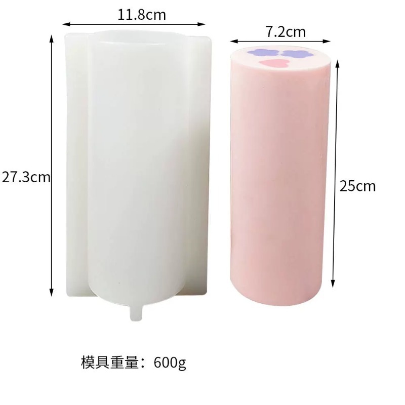 大型円筒型手作りモールド 直径7.2cm 大型チューブ型 手 - Candle Making Youtube のレビューと価格
