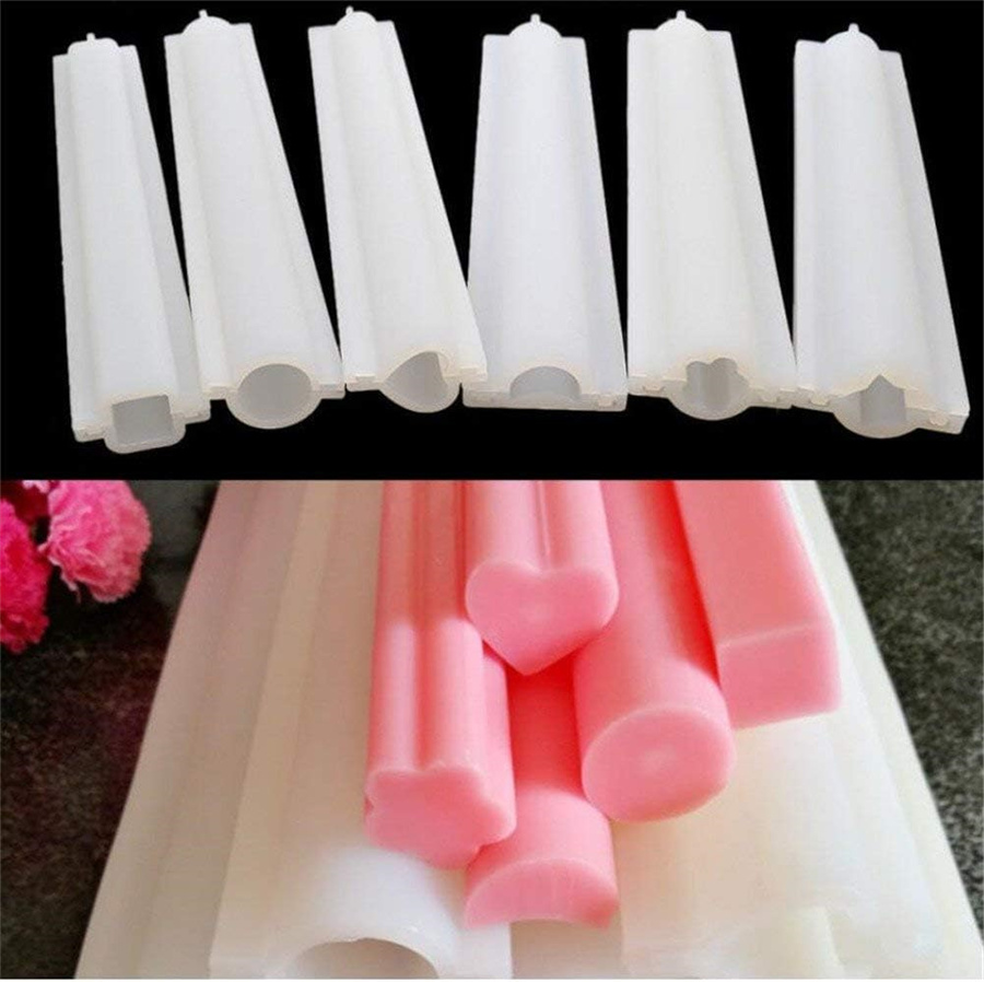 ミニ12cmシリコンチューブ型 クラフト用 石鹸 キャンドル - Candle Making Youtube のレビューと価格