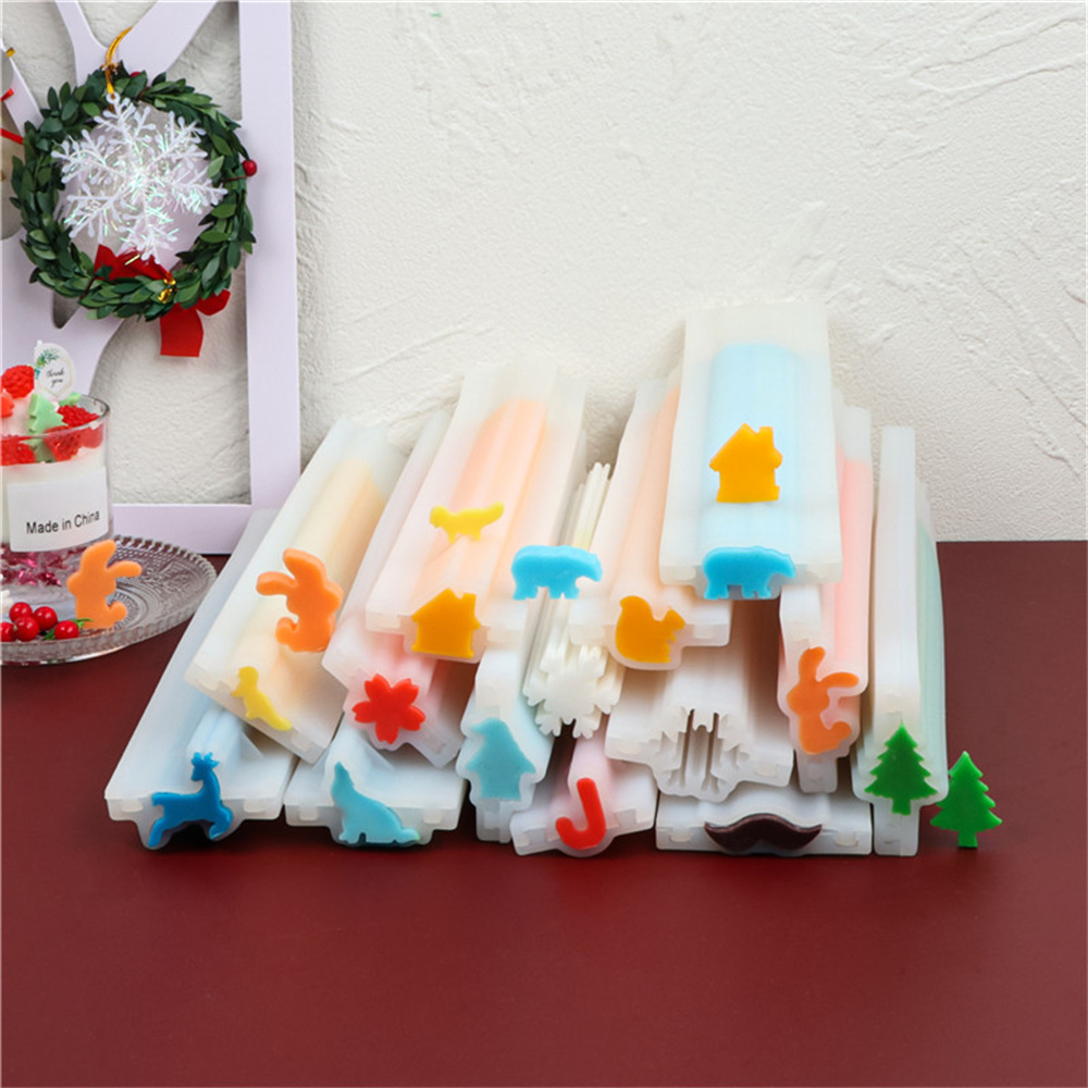 クリスマスツリー エルクのひげ チューブ型 シリコンソープキ - Candle Making Youtube のレビューと価格