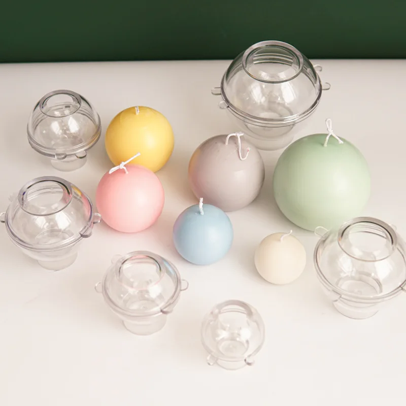 5-8 センチメートル球状キャンドルプラスチック金型家の装飾 - Candle Making Kit Diy のレビューと価格