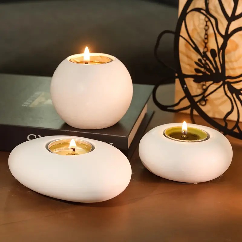 ティーライトキャンドルホルダー樹脂シリコンモールド、クリスタ - Candle Making Class のレビューと価格