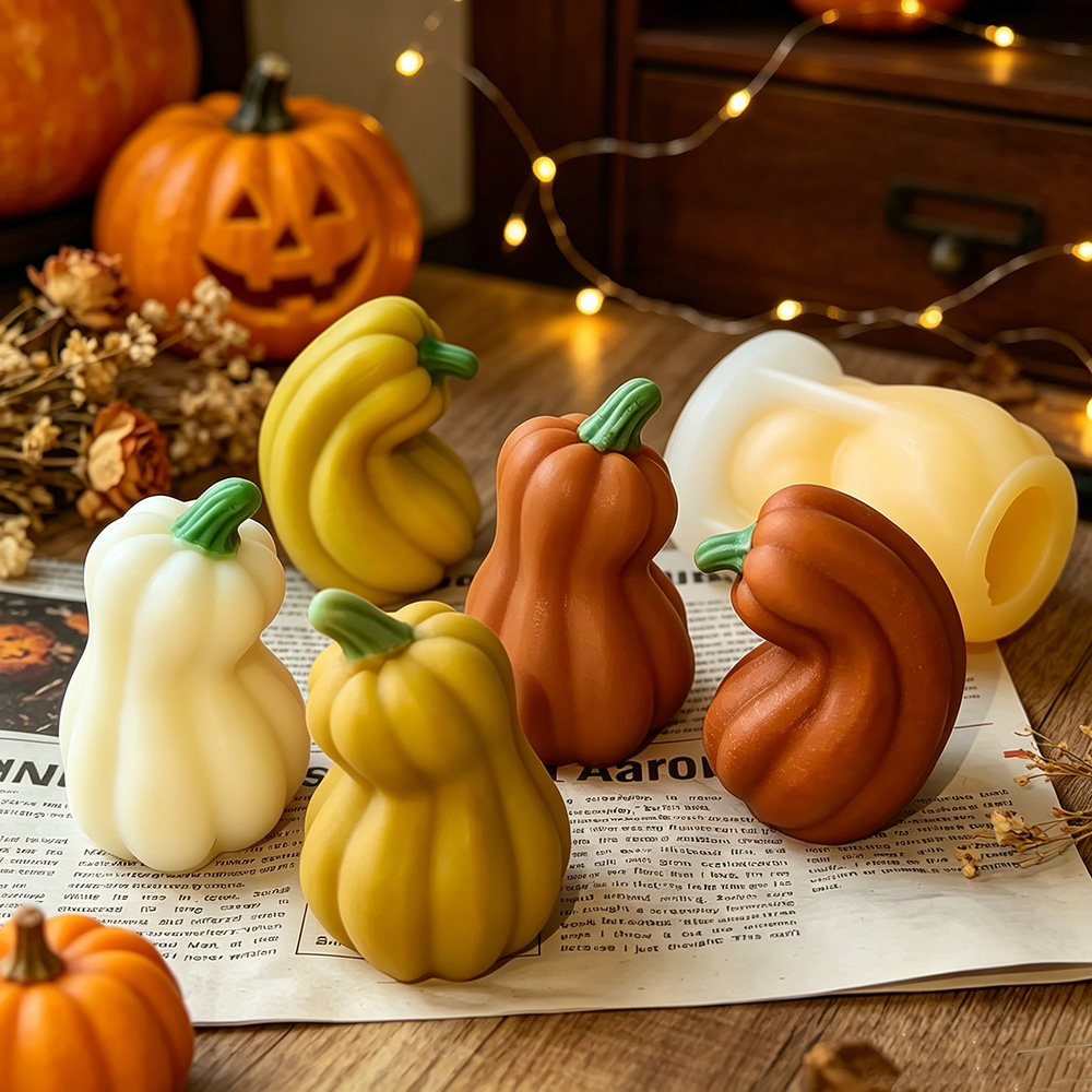 ハロウィンカボチャの装飾シリコーン型 DIY カボチャアロマ - Candle Making Books For Beginners のレビューと価格