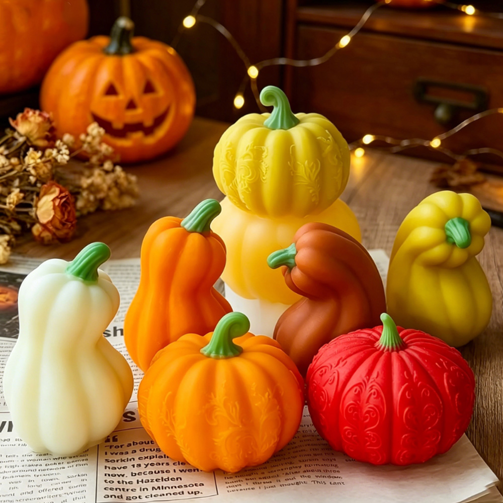 ハロウィンカボチャの装飾シリコーン型 DIY カボチャアロマ - Candle Making Books For Beginners のレビューと価格