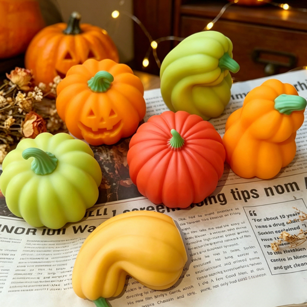 ハロウィンカボチャの装飾シリコーン型 DIY カボチャアロマ - Candle Making Books For Beginners のレビューと価格