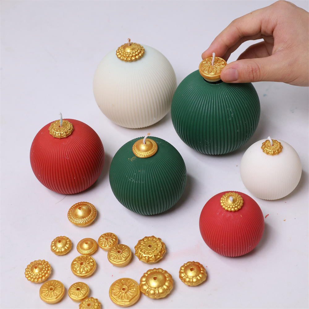 ニコールクリスマスボールキャンドルシリコーン型 DIY 香り - Candle Making Books For Beginners のレビューと価格