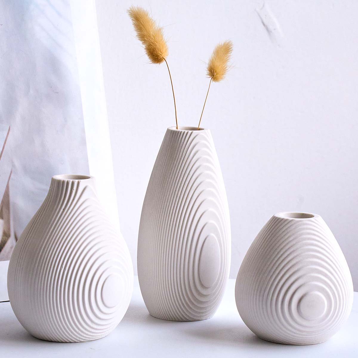 波紋模様の花瓶シリコンモールドDIY北欧風水耕栽培試験管フラ - Candle Making Youtube のレビューと価格